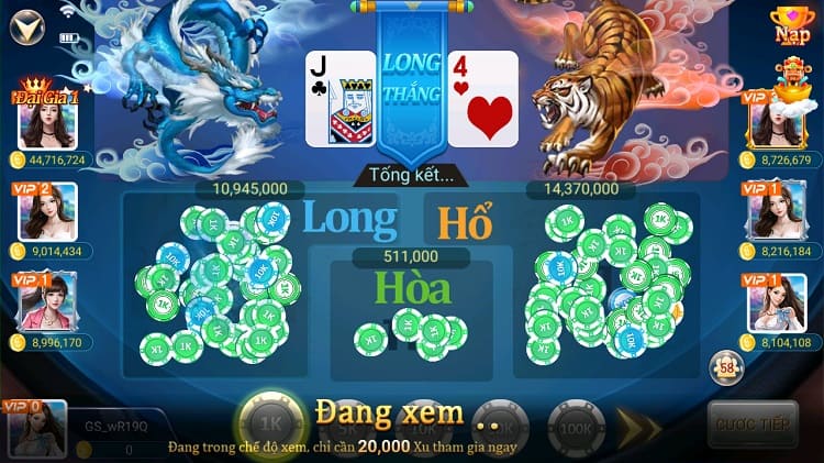 Rồng hổ có phải là tựa game kiếm tiền đơn giản hay không?